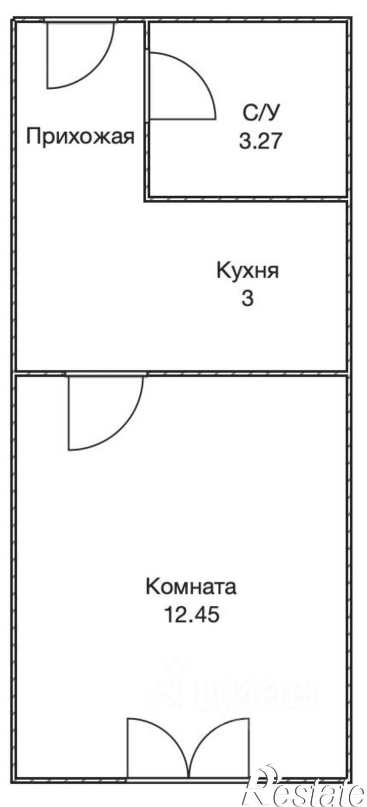 1-комн квартира ул Ипподромная, 13А 1,  д. 13А 1,  к. 1