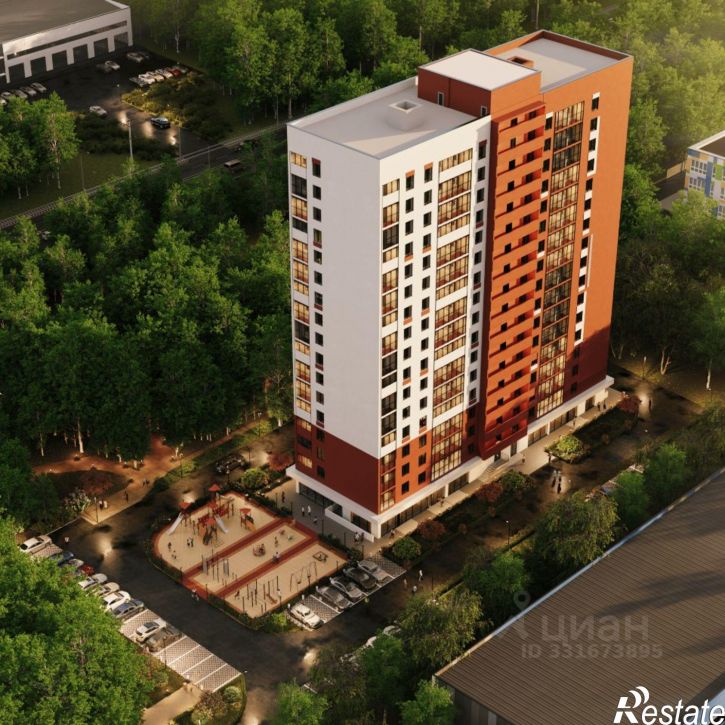 1-комн квартира в новом доме пр-кт Нариманова, 75Б,  д. 75Б