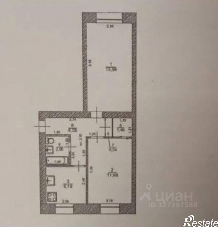 2-комн квартира ул Северный Венец, 24,  д. 24