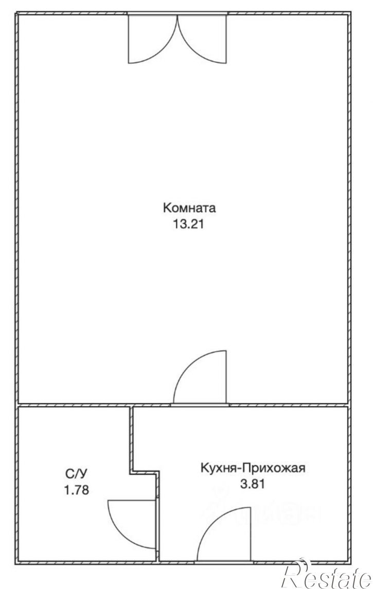1-комн квартира ул Богдана Хмельницкого, 22,  д. 22
