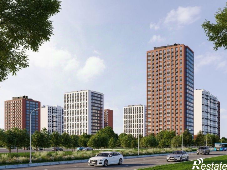 1-комн квартира в новом доме микрорайон Новый Город, 17-й квартал