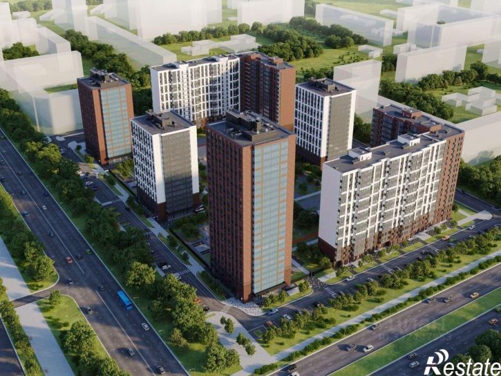 1-комн квартира в новом доме микрорайон Новый Город, 17-й квартал