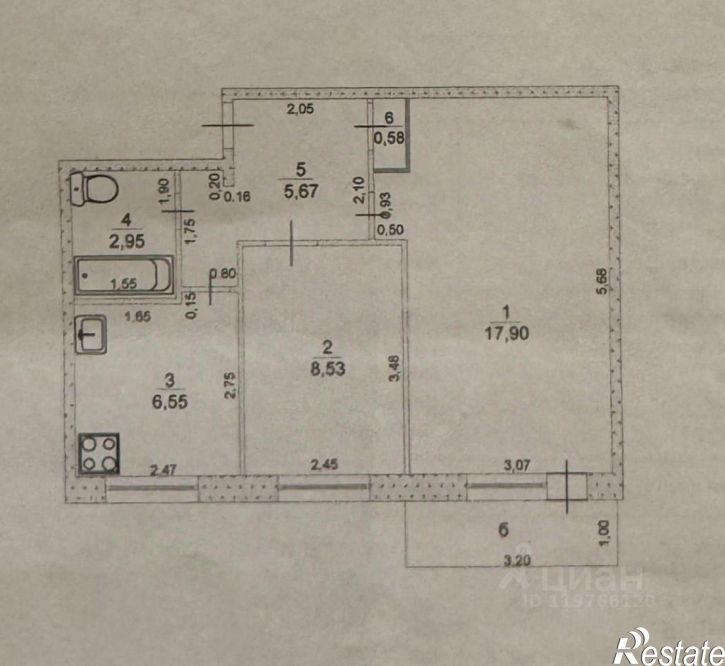 2-комн квартира ул Пожарского, 31,  д. 31