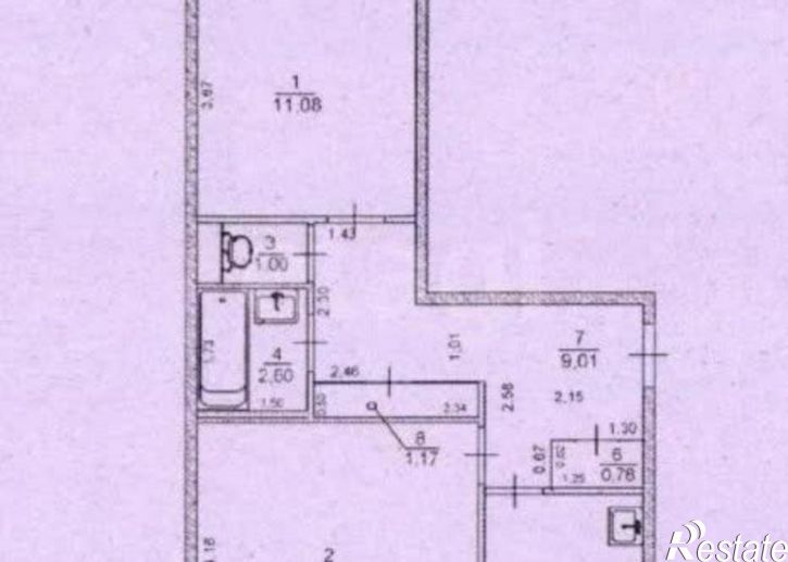 2-комн квартира ул Героев Свири, 16А,  д. 16А