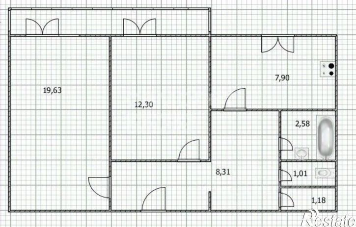 2-комн квартира ул Промышленная, 28,  д. 28