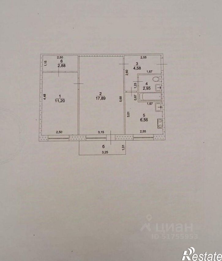 2-комн квартира ул Хрустальная, 13,  д. 13