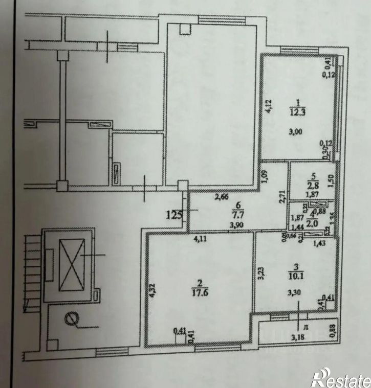 2-комн квартира пр-кт Ливанова, 7,  д. 7