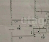 2-комн, 75кв м, этаж 8/10 ул Розы Люксембург, 36А