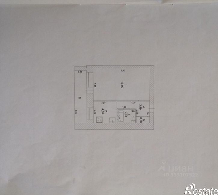 1-комн квартира ул Локомотивная, 106,  д. 106