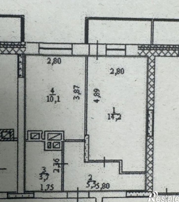 1-комн квартира ул Скочилова, 9А,  д. 9А