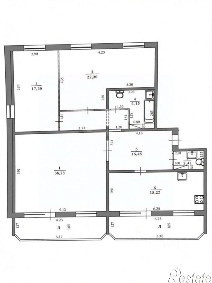 3-комн квартира ул Кролюницкого, 3 1,  д. 3 1,  к. 1