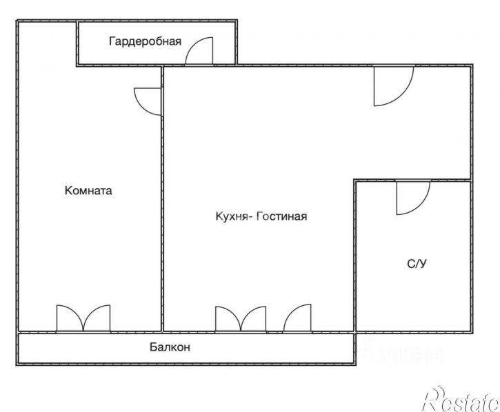 1-комн квартира ул Радищева, 91А,  д. 91А