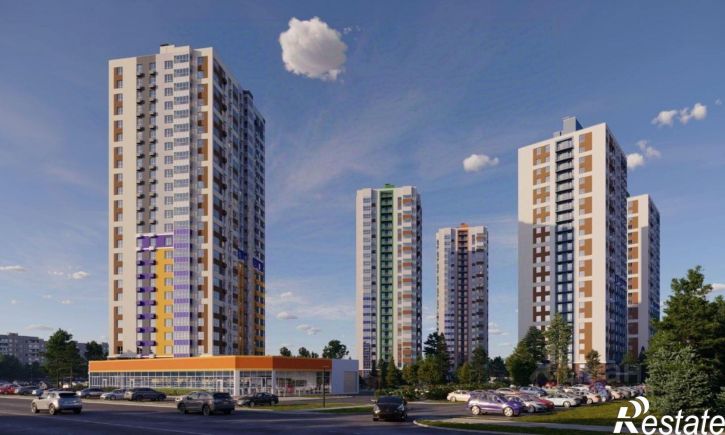 2-комн квартира в новом доме улица Врача Михайлова