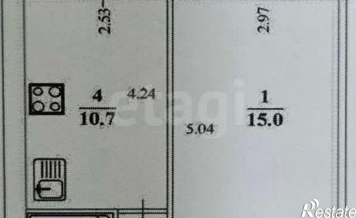 1-комн квартира ул Автозаводская, 49,  д. 49