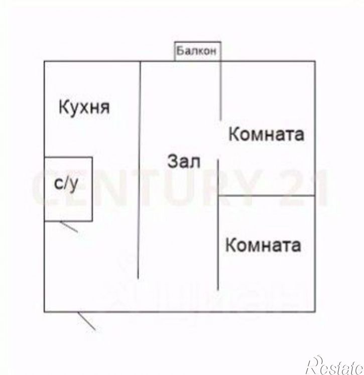2-комн квартира пр-кт Нариманова, 102,  д. 102