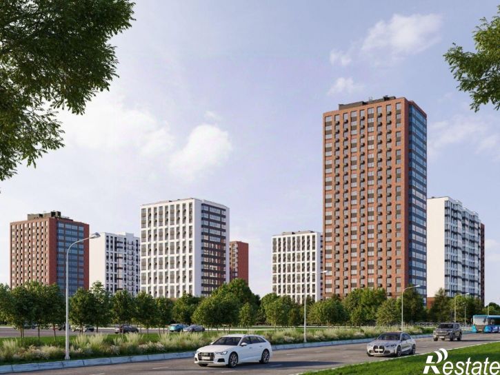 1-комн квартира в новом доме пр-кт Генерала Тюленева, 32 1,  д. 32 1,  к. 1