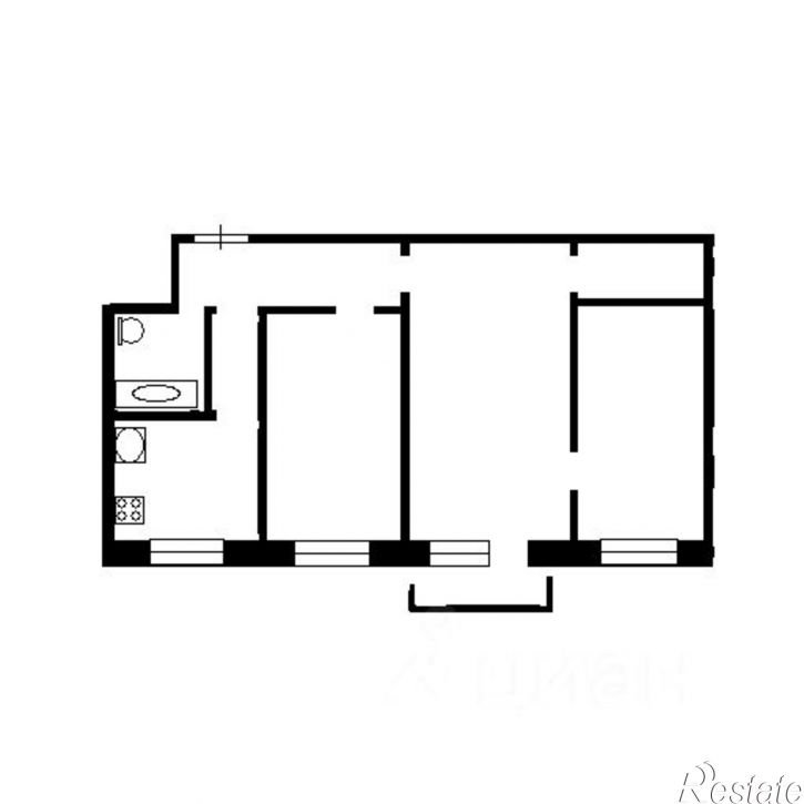 3-комн квартира ул Хрустальная, 30,  д. 30