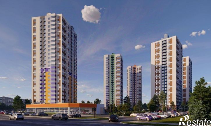 1-комн квартира в новом доме улица Врача Михайлова, 9А,  д. 9А