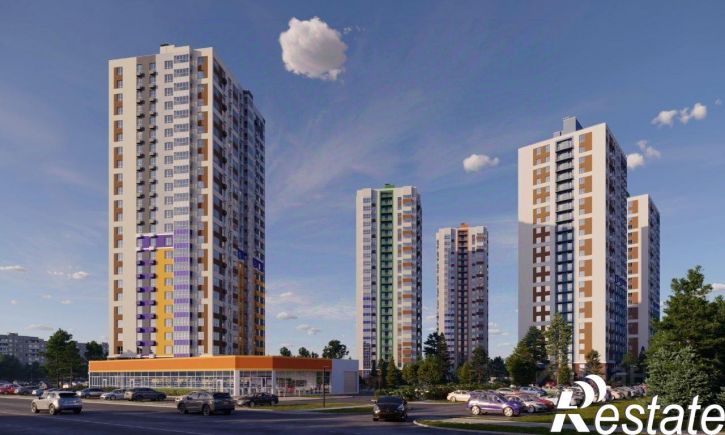 2-комн квартира в новом доме улица Врача Михайлова, 9А,  д. 9А
