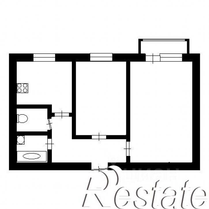 2-комн квартира улица Артёма, 26,  д. 26