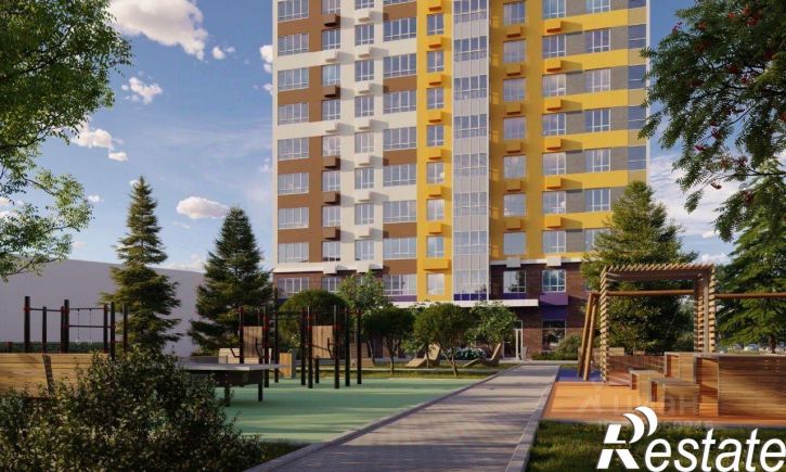 2-комн квартира в новом доме улица Врача Михайлова, 9А,  д. 9А