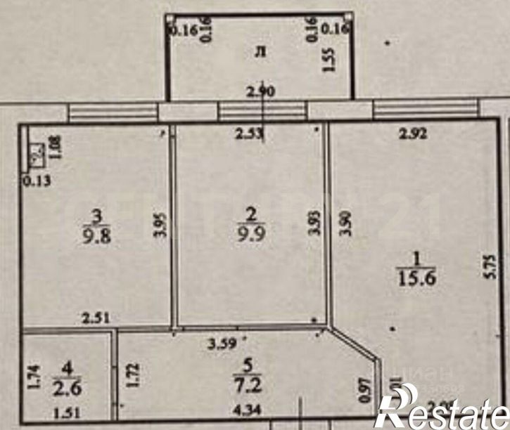 2-комн квартира проспект Столыпина, 11,  д. 11