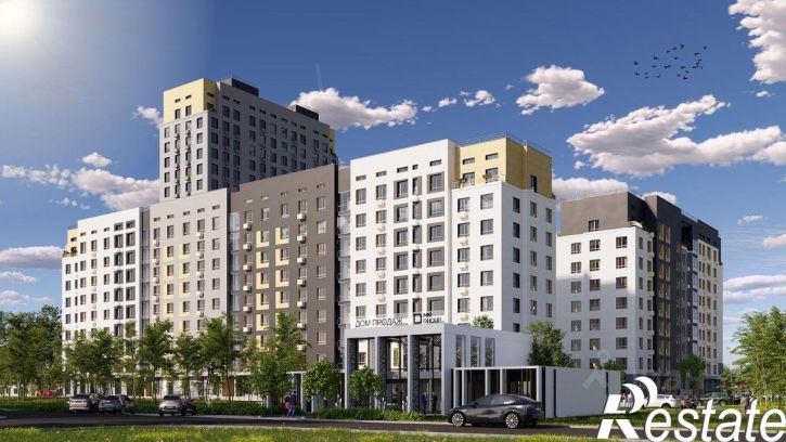 3-комн квартира в новом доме 5-й Янтарный переулок, 13А,  д. 13А