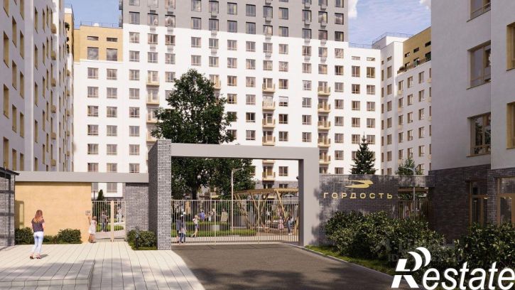 3-комн квартира в новом доме 5-й Янтарный переулок, 13А,  д. 13А