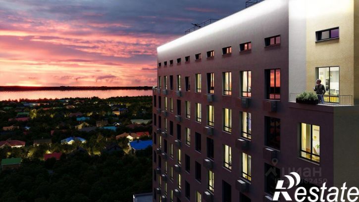 3-комн квартира в новом доме 5-й Янтарный переулок, 13А,  д. 13А