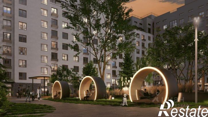 3-комн квартира в новом доме 5-й Янтарный переулок, 13А,  д. 13А