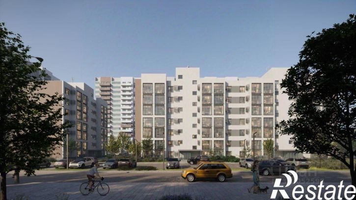 2-комн квартира в новом доме улица Варейкиса, 49В,  д. 49В