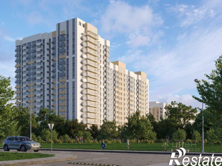 3-комн квартира в новом доме улица Ульяны Громовой, 10А,  д. 10А