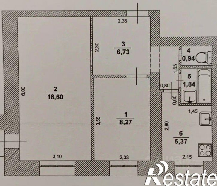 2-комн квартира Высотный проезд, 6,  д. 6