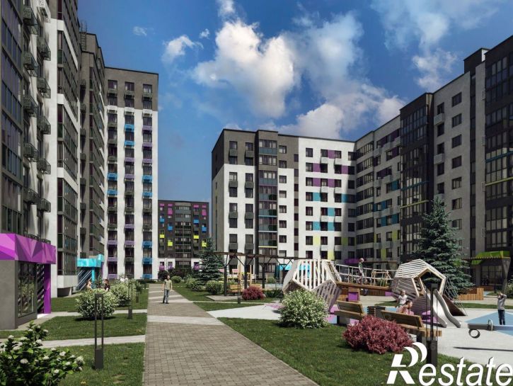 3-комн квартира в новом доме Юго-Западная улица, 22,  д. 22