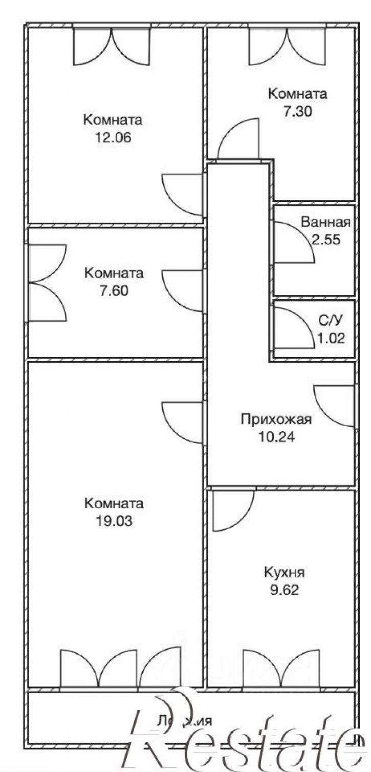 4-комн квартира улица Шолмова, 14,  д. 14