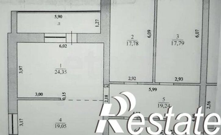 3-комн квартира улица Фурманова, 39,  д. 39