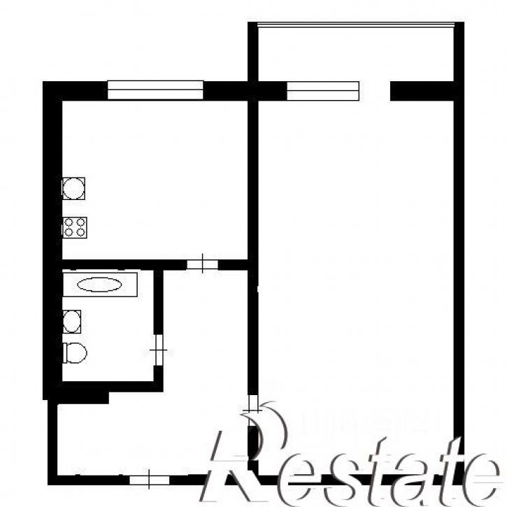 1-комн квартира улица Варейкиса, 32,  д. 32