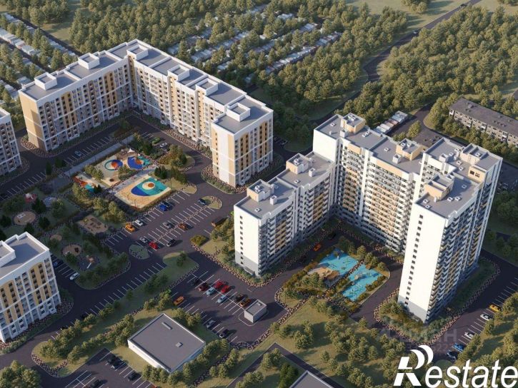 1-комн квартира в новом доме улица Ульяны Громовой, 10А,  д. 10А