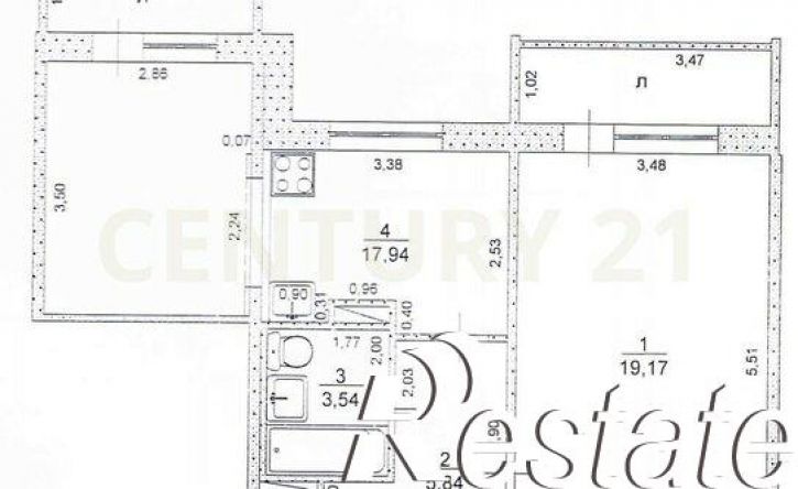 2-комн квартира бульвар Архитекторов, 7,  д. 7