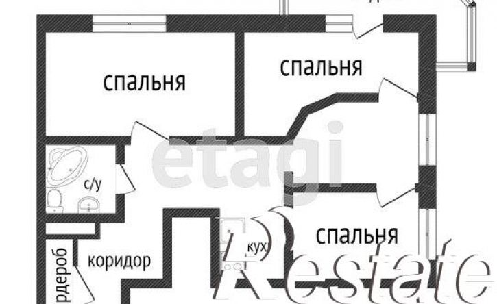 2-комн квартира проспект Нариманова, 38,  д. 38