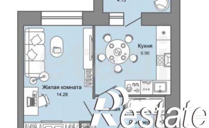 1-комн квартира проспект Авиастроителей, 22,  д. 22