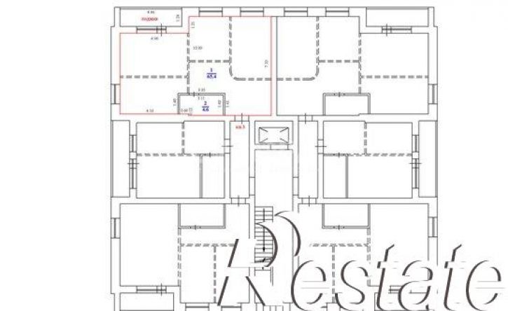 3-комн квартира улица Розы Люксембург, 8,  д. 8