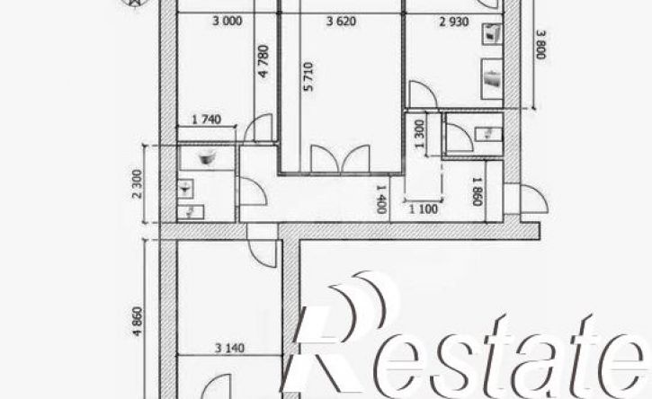 3-комн квартира проспект Туполева, 10,  д. 10