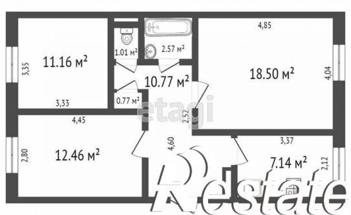 3-комн квартира улица Варейкиса, 20,  д. 20