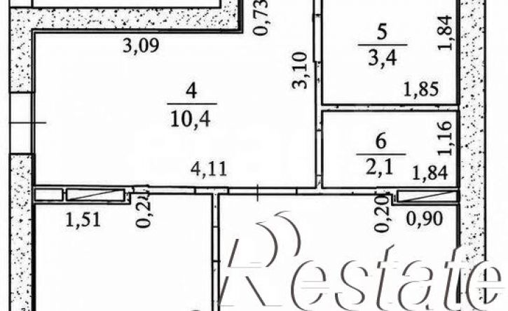 2-комн квартира бульвар Архитекторов, 11 к1,  д. 11 к1
