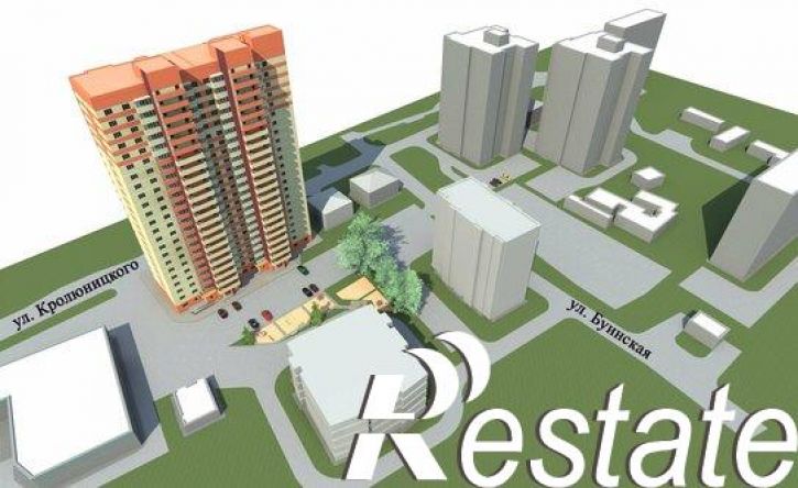 1-комн квартира улица Кролюницкого, 27,  д. 27